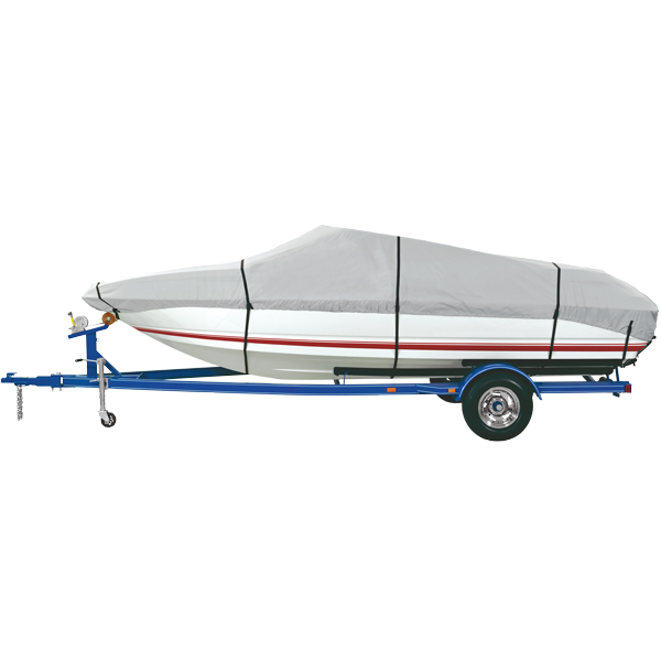 Båtpresenning grå 300d polyester l360-420cm b-173cm