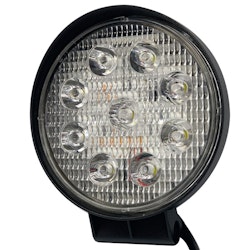 1852 LED-däcklampa 10-30 V 27 W, 9 x 3 W Flood Ø115 mm