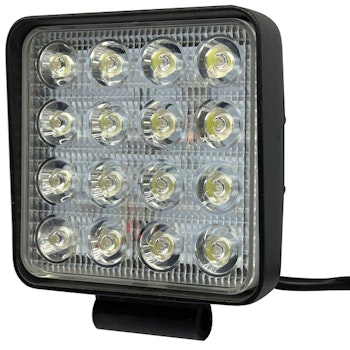 1852 Kraftfull vattentät LED-däcklampa 16 x 3 W 10-30 V