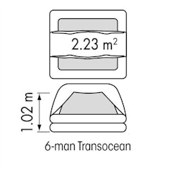LIVFLOTTE PLASTIMO TRANSOCEAN ISO9650-1 6P CONTAINER