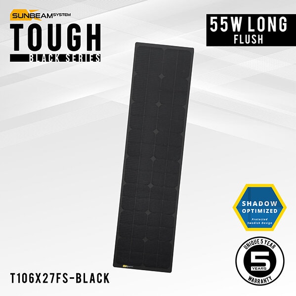 SUNBEAM SOLPANEL TOUGH BLACK LONG 55W