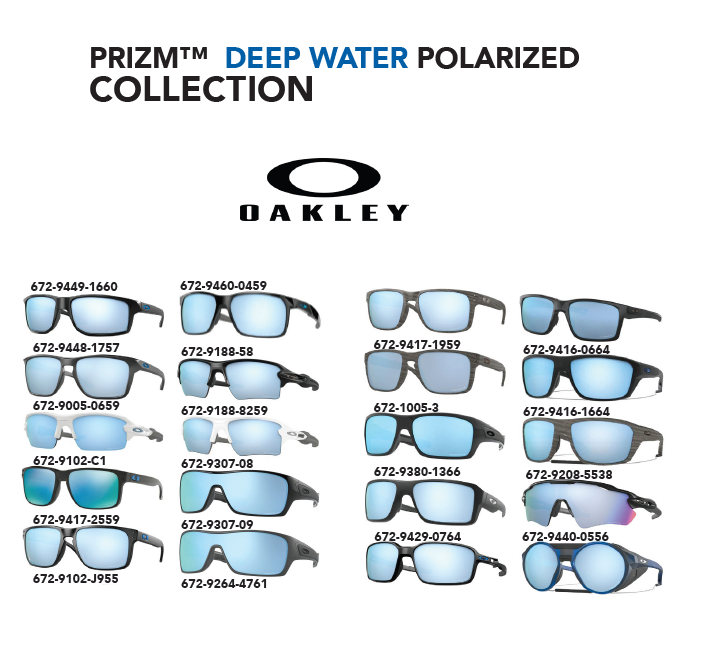 Oakley Prizm Deep Water Polarized Collection: 672-9264-4761 Mainlink XL Pol Black