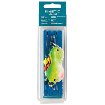 Kinetic Sabiki Plaice Leader/Spoon 80g Royal