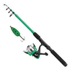 Kinetic Lille Viking Go Fishing 5,6fot Spin fiskespö, Pink