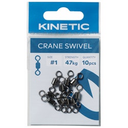 Kinetic Crane svirvel stl. #1 10st.