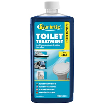 Star Brite toalettvätska 500 ml. Upp till 300L septiktank.