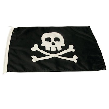 Humorflagga pirat 30x45cm
