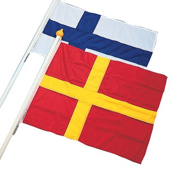 Fasadset Skåne, flagga 70 cm