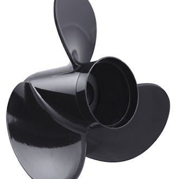 Propeller hustler mid 10 3/8 x 14, EVINRUDE, JOHNSON, FORCE, HONDA, MERCURY, MARINER, TOHATSU, NISSAN, SUZUKI, YAMAHA, 25-75 HK