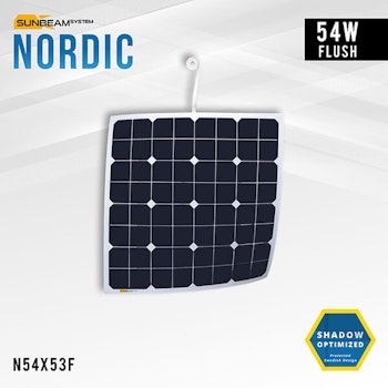 SUNBEAM SOLPANEL NORDIC FLUSH 54W