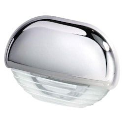 Hella easy fit LED-lampa IP67 kromad 12 V/24 V -vitt ljus