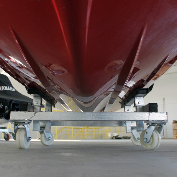 Båtvagn - galvaniserad 1500kg