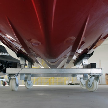 Båtvagn - galvaniserad 1500kg