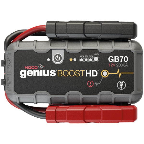 Noco Genius GB70 jumpstarter, 12V / 2000 Amp