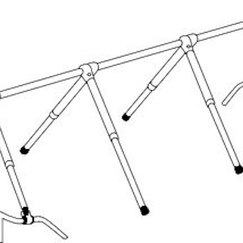 NOA Däcksställning 7 meter