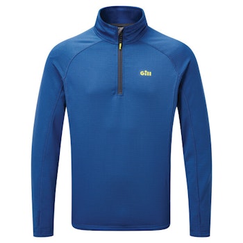 Gill 1081 termisk fleece, topp blå strl L