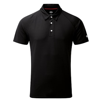 Gill UV008 Men's UV Polo svart Str S