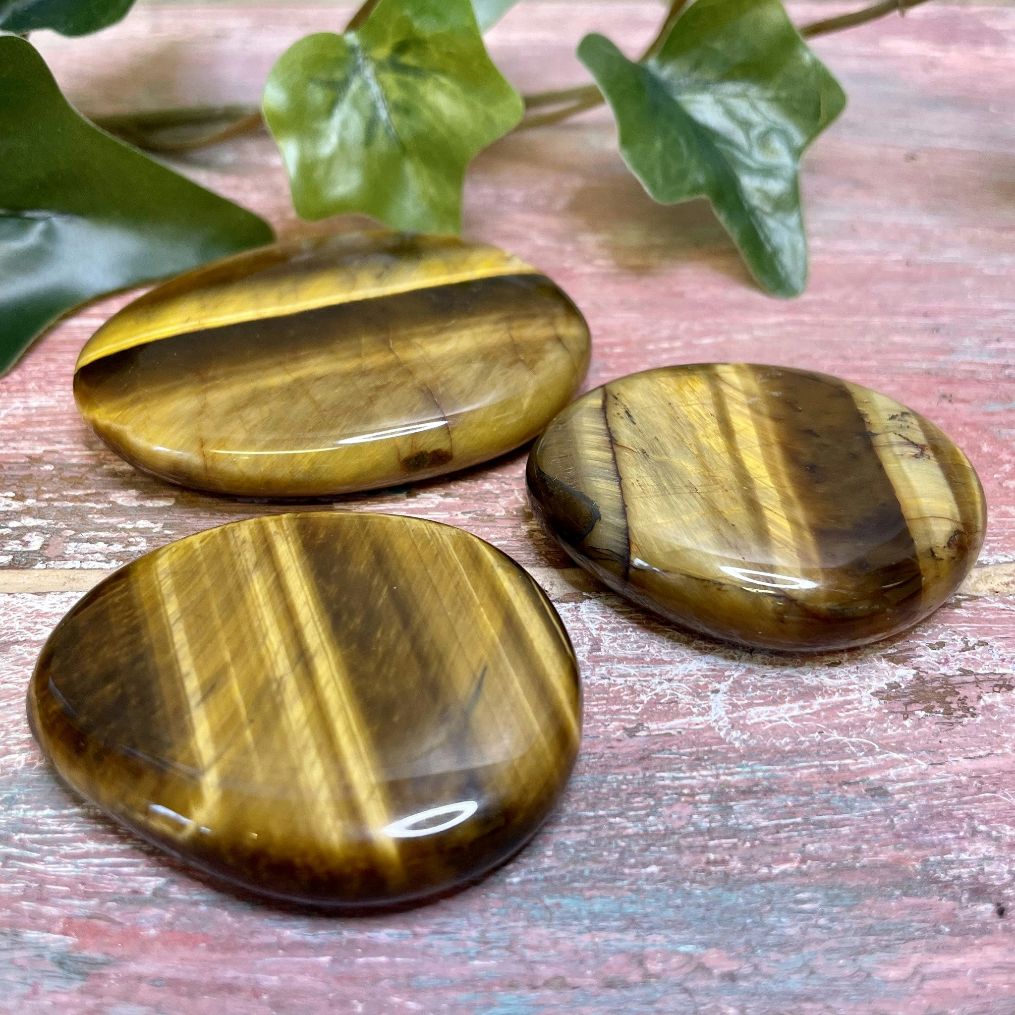 Tigeröga No-worry-stone