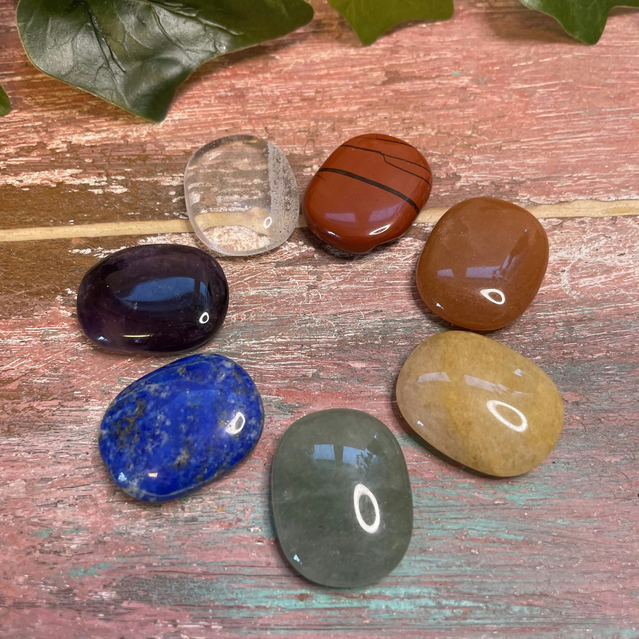 Chakra set mini No-worry-stone