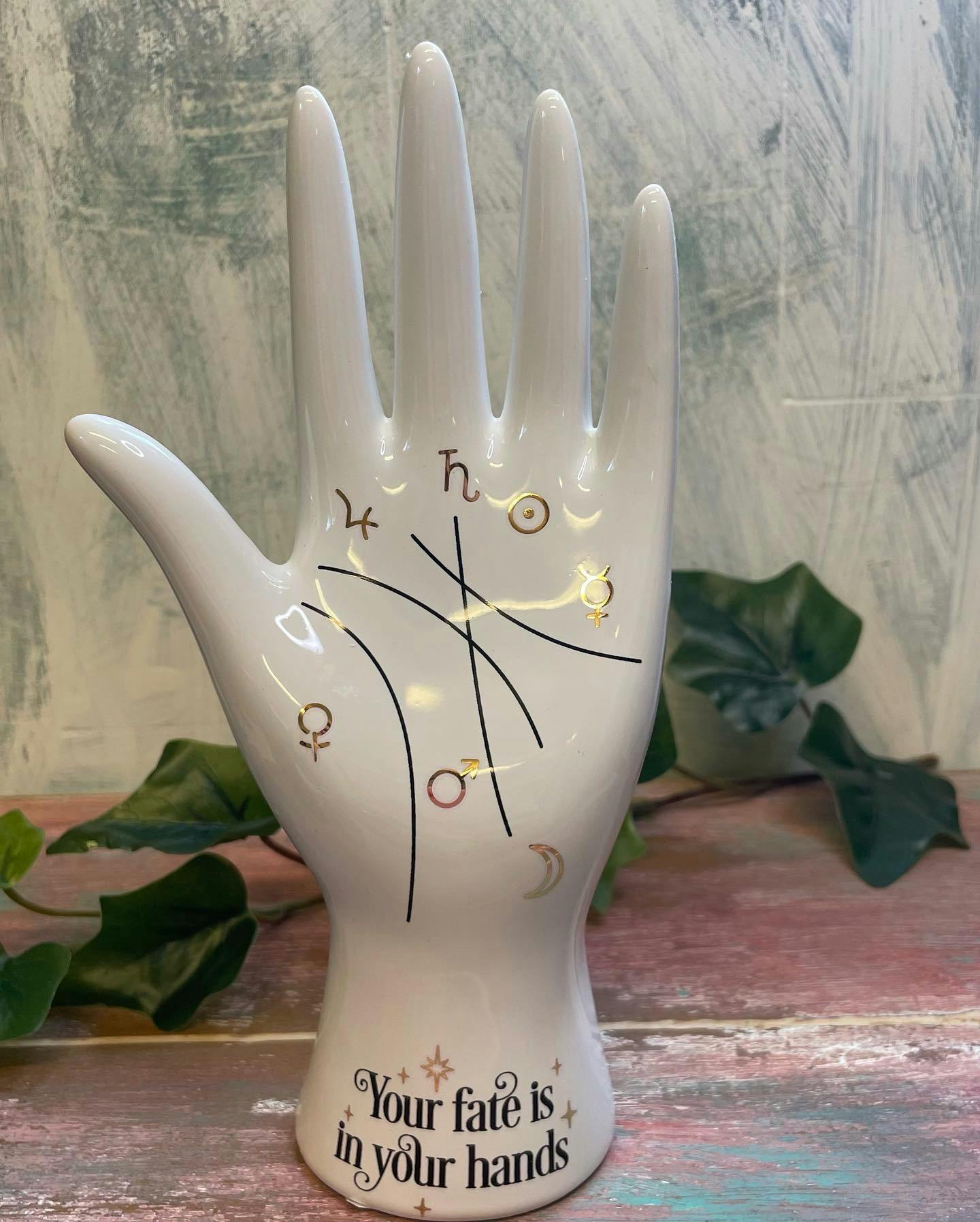 Hand ornament  palm reading