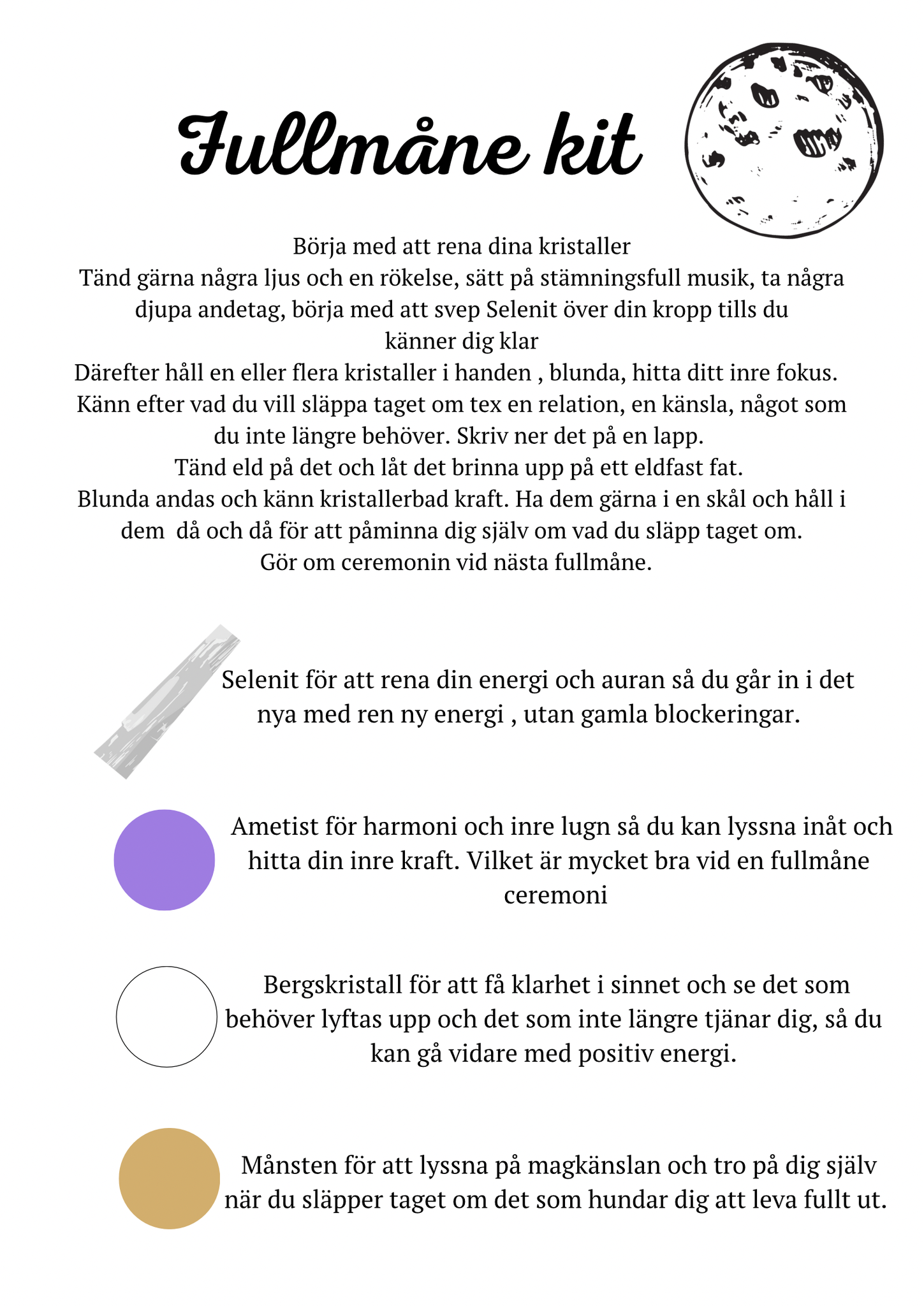 Fullmåne kit