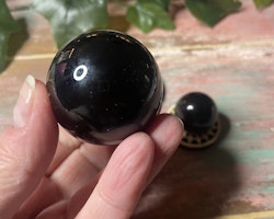 Obsidian klot 3,8-4,2 cm