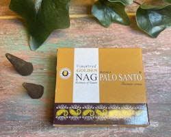 Golden Nag Palo Santo Kone rökelse