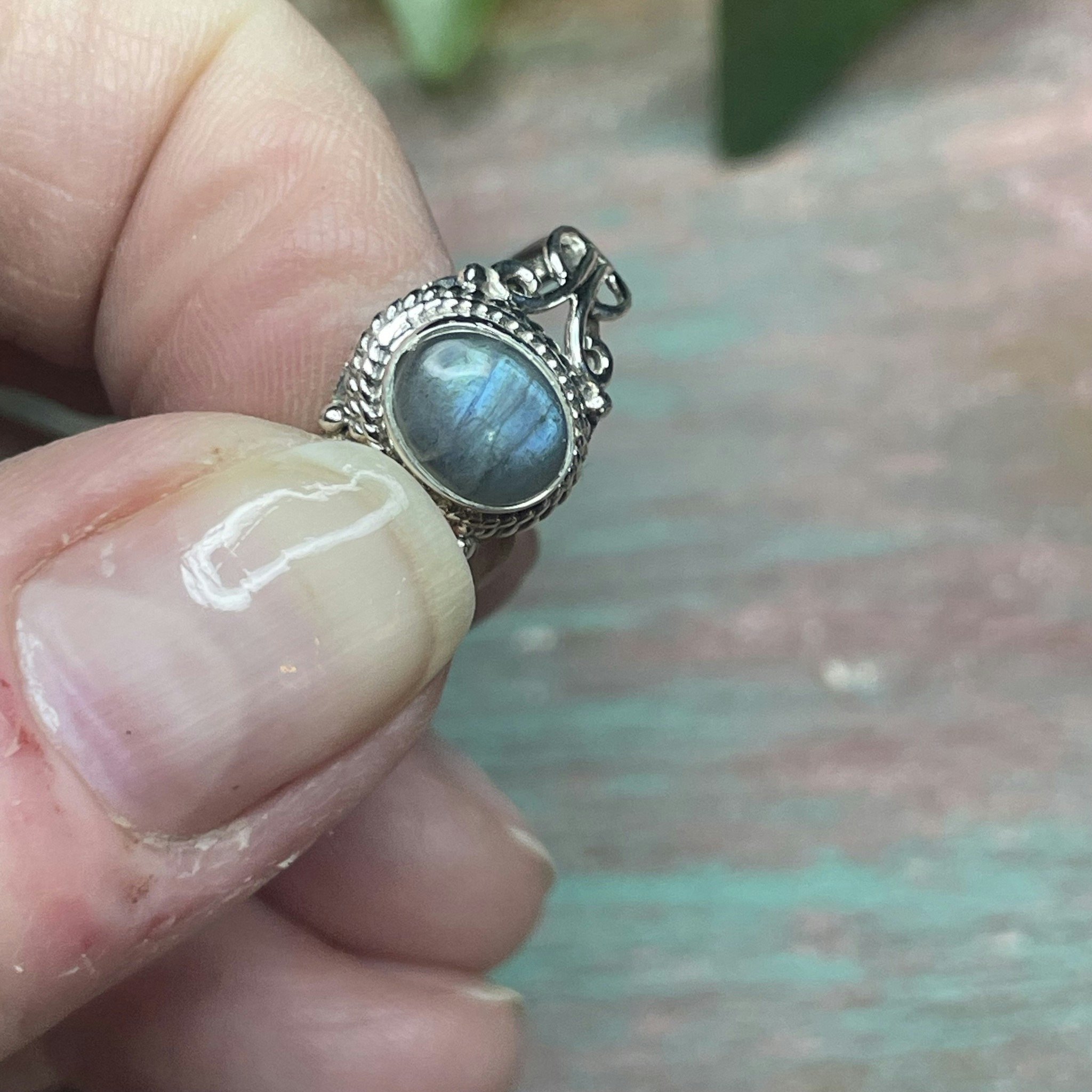 Labradorit ring silver 925