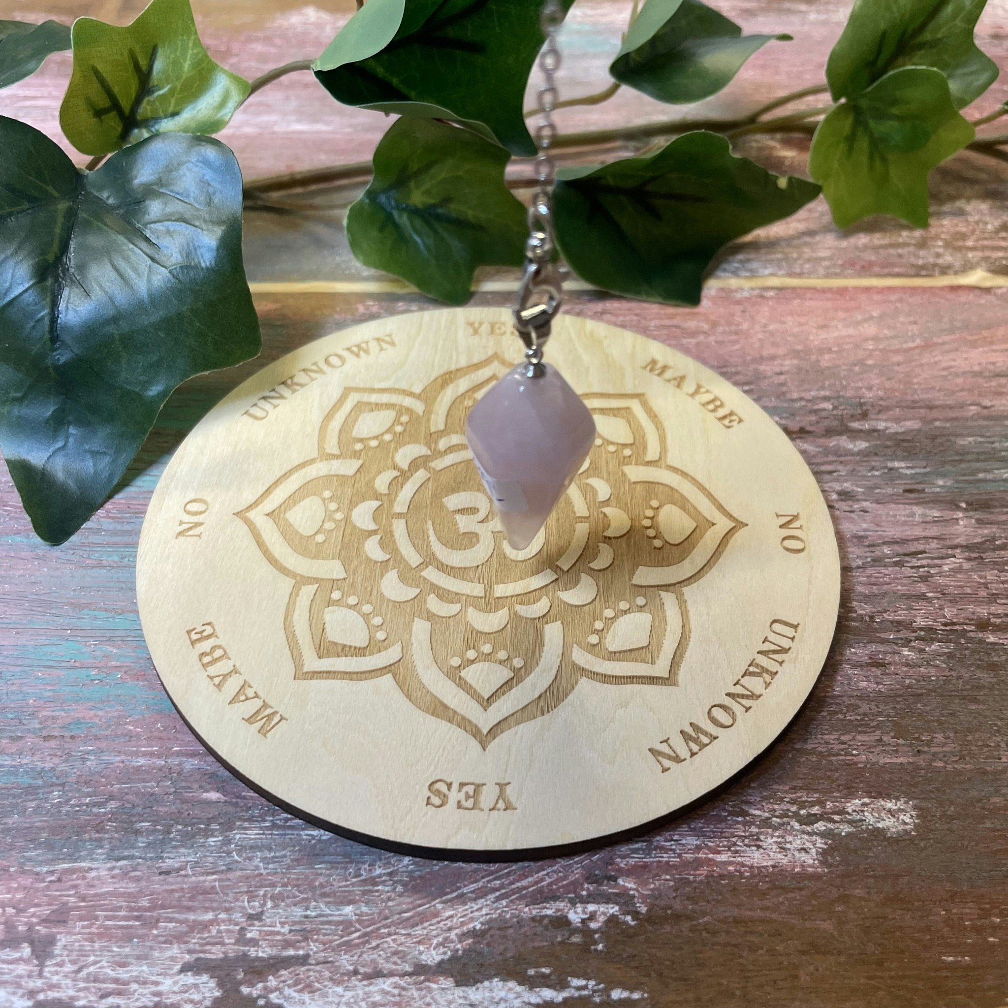 Pendelplatta trä (10 cm)