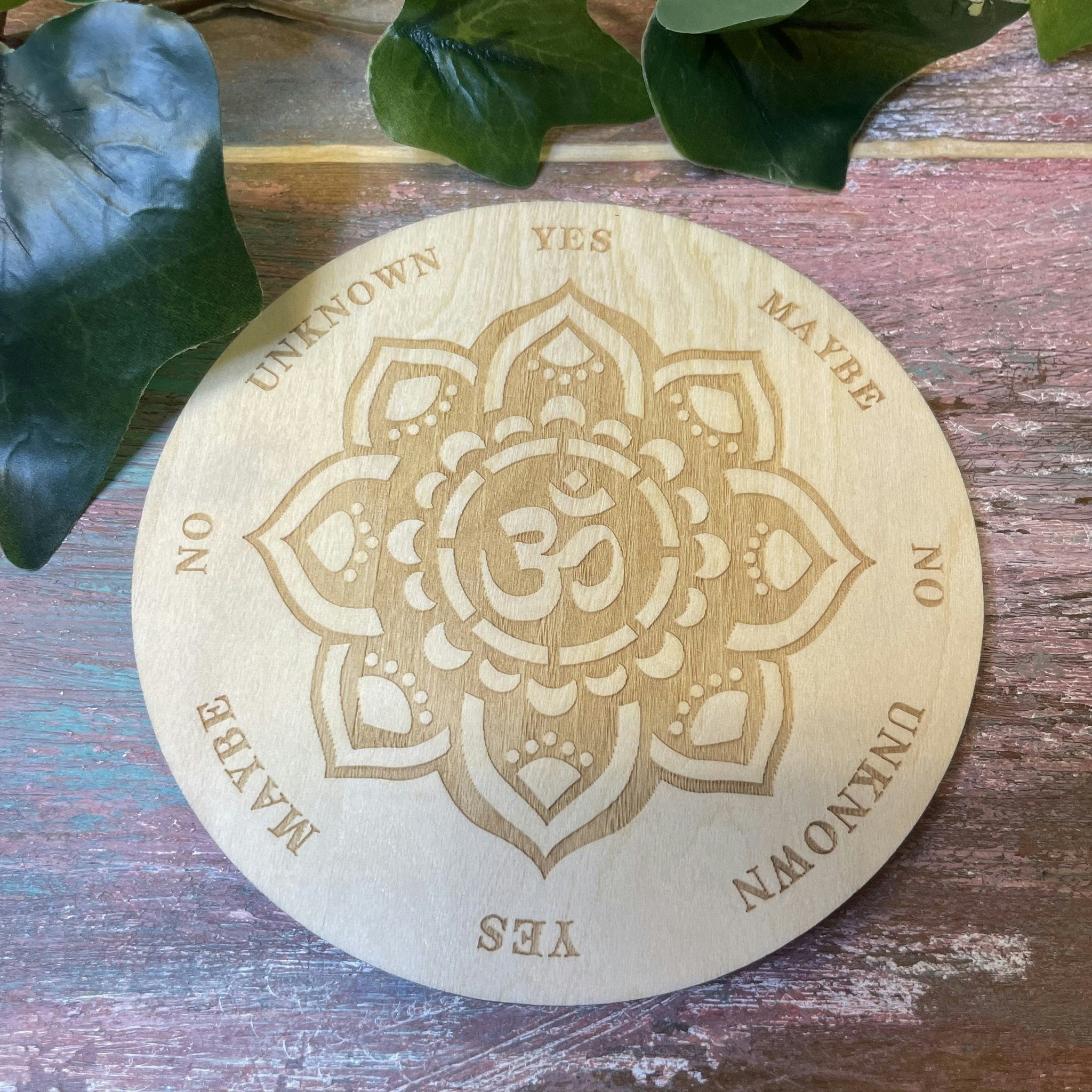 Pendelplatta trä (10 cm)