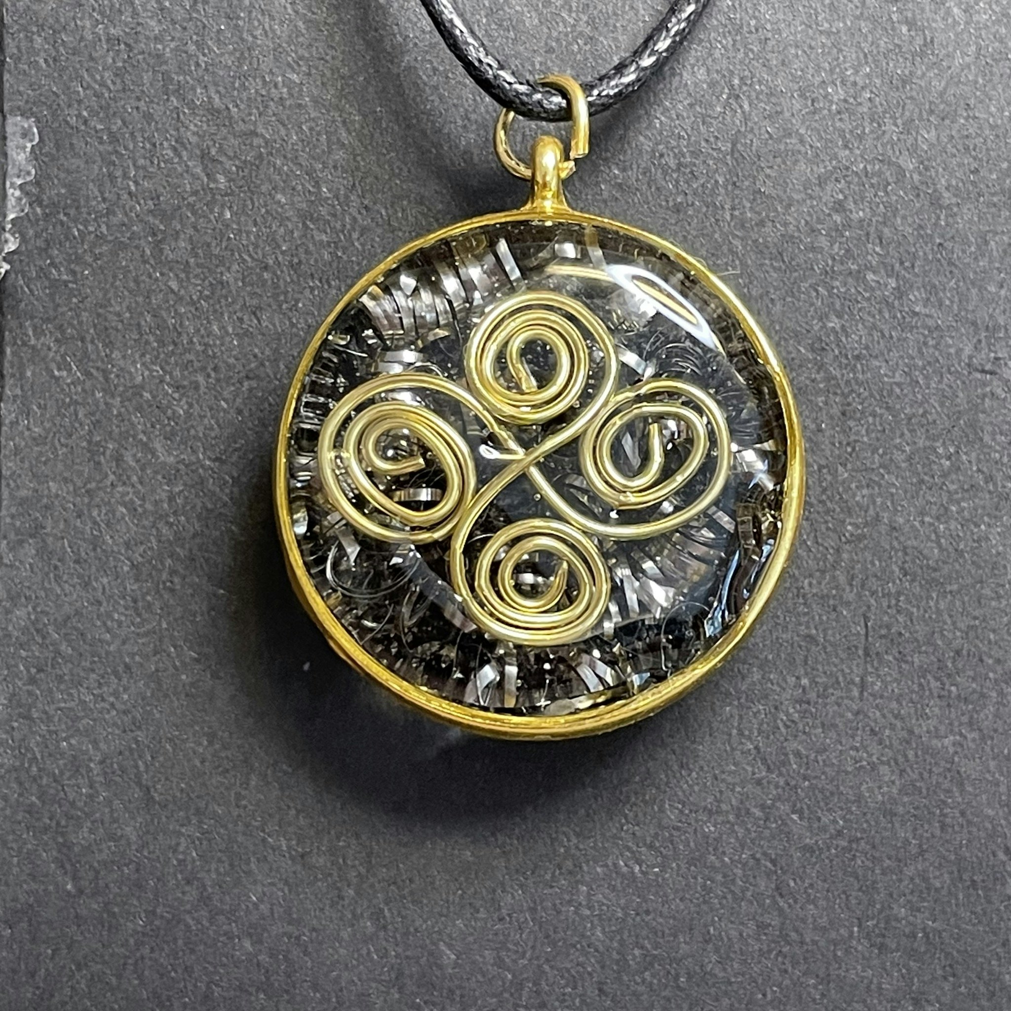 Organit halsband handgjord