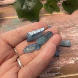 Rå spets Aqua aura
