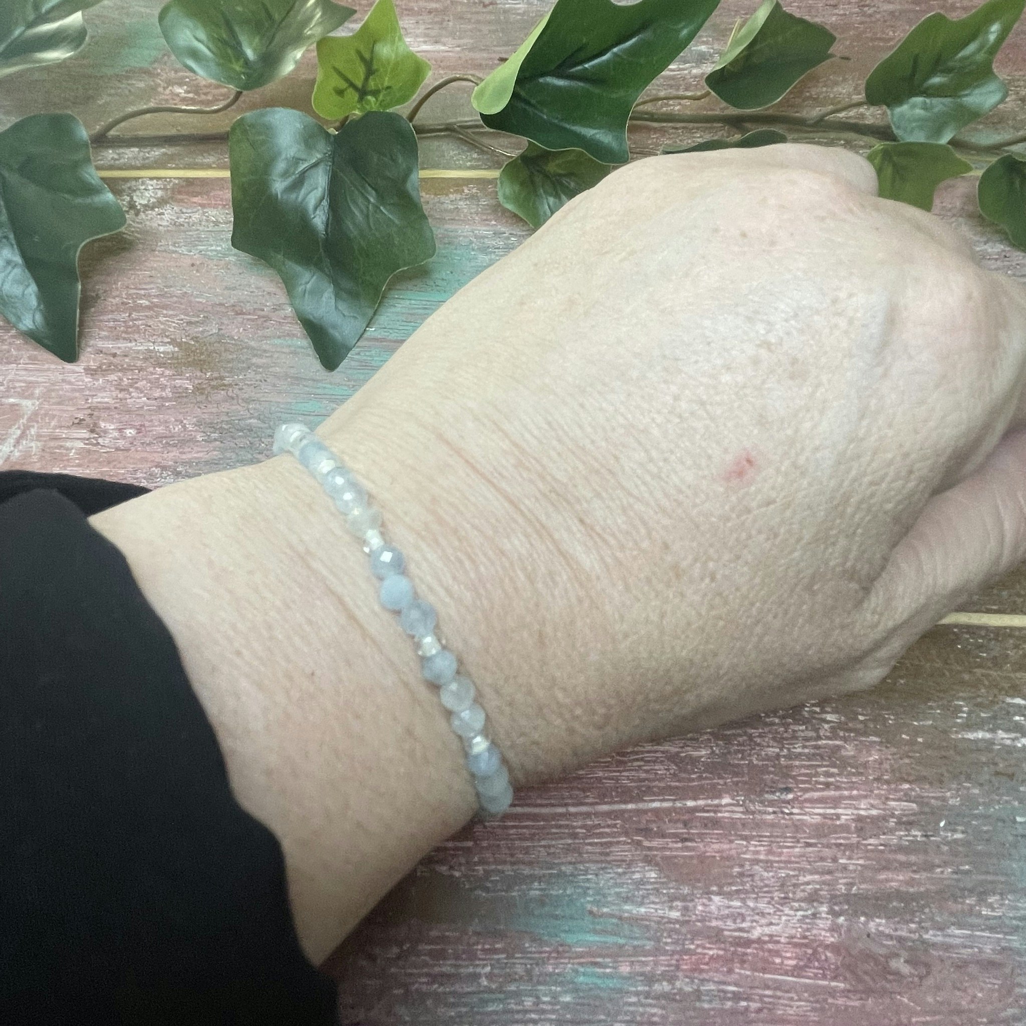 Armband Akvamarin