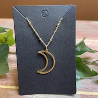 Unika halsband måne