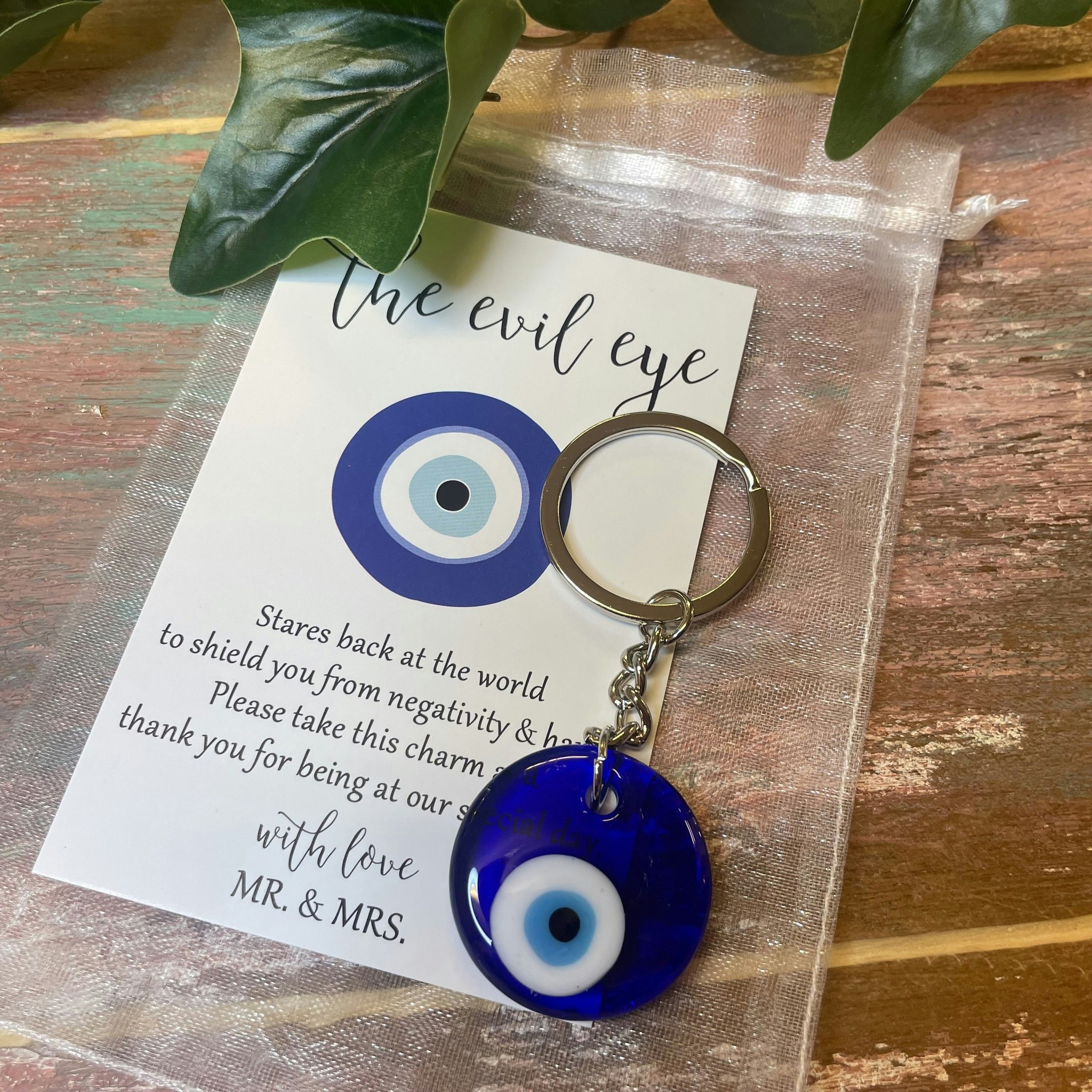 All seeing eyes (Evil eye) nyckelring