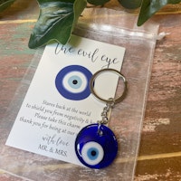 All seeing eyes (Evil eye) nyckelring