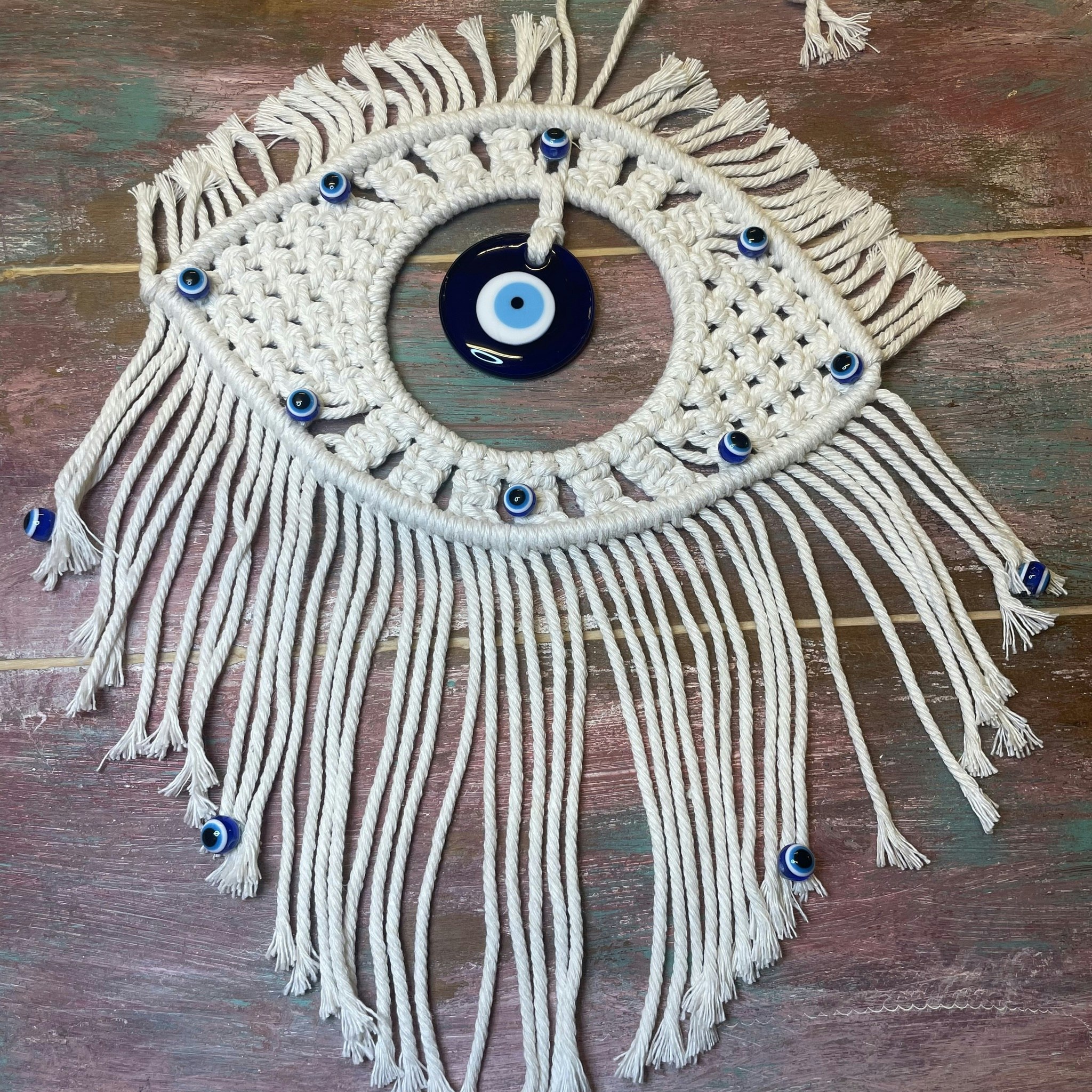 Väggbonad , All seeing eyes (Evil eye) lyckoamulett