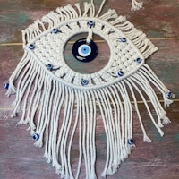 Väggbonad , All seeing eyes (Evil eye) lyckoamulett