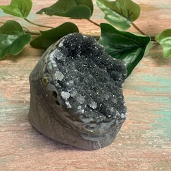 Black galaxy ametist