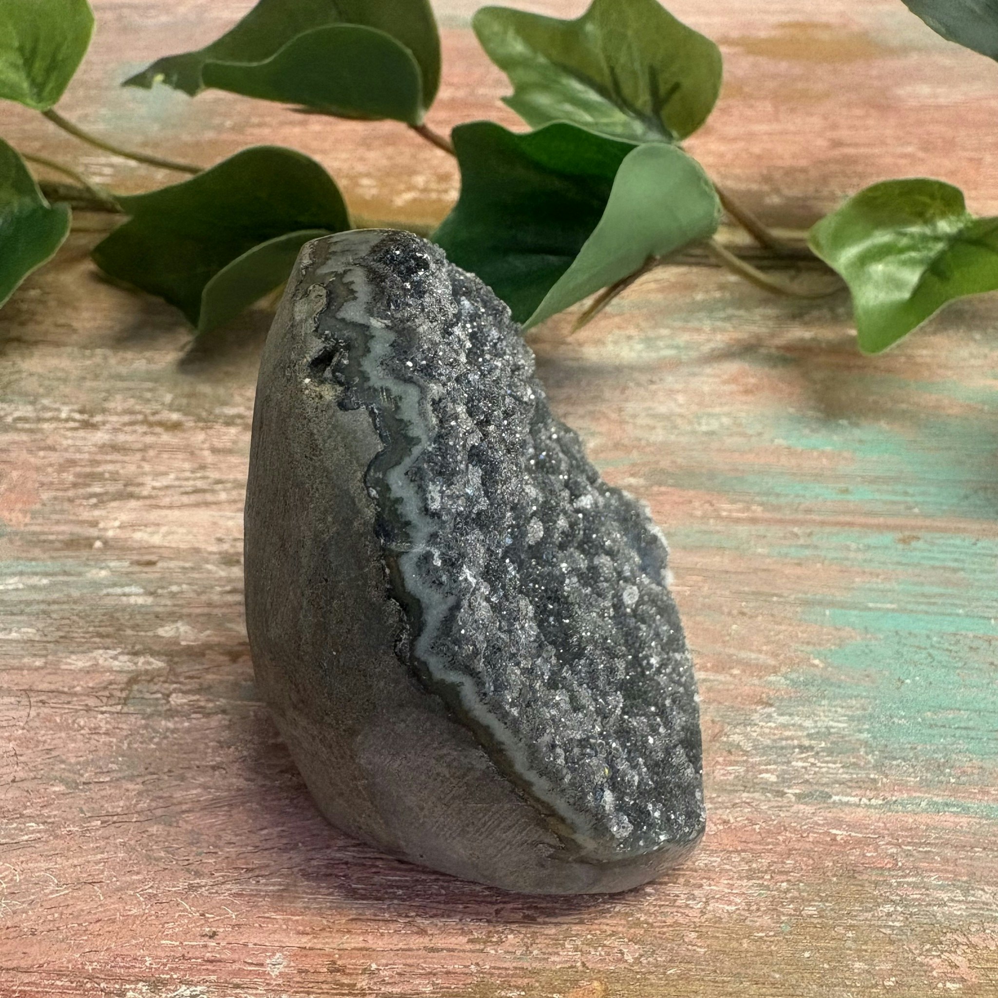 Black galaxy ametist