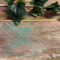 Månadssten halsband - Elegant justerbart halsband i  sterlingsilver