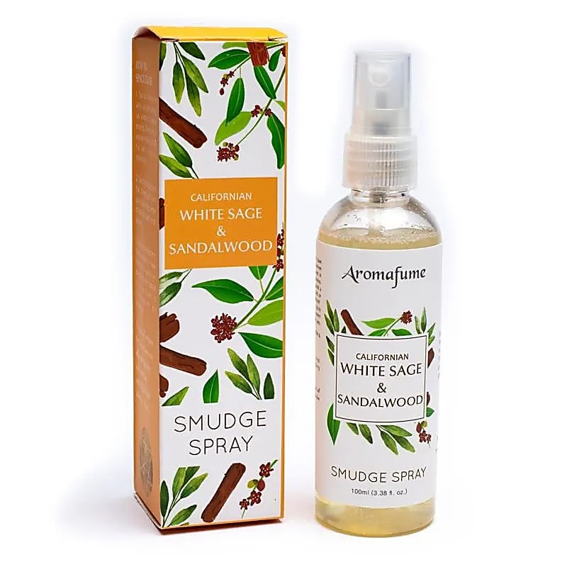 Smudge spray vitsalvia & sandnelwood