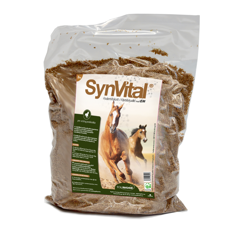 SynVital Pre- & Probiotiskt fodertillskott, 2x2kg