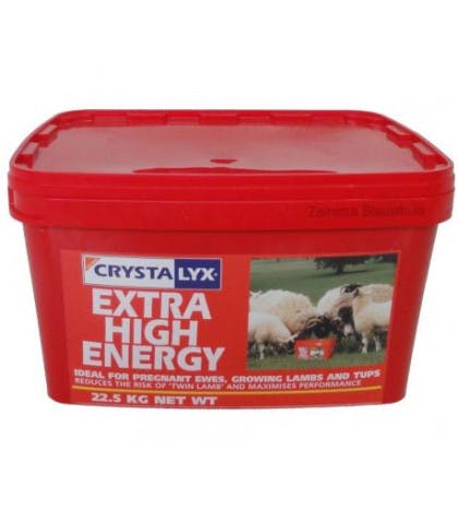 Crystalyx Extra High Energy (får & nöt), 22.5 kg