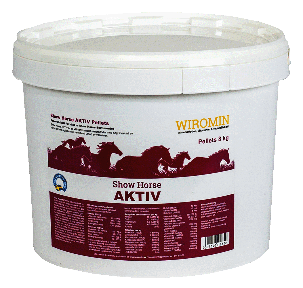 Show Horse Aktiv Mineralpellets, 8kg