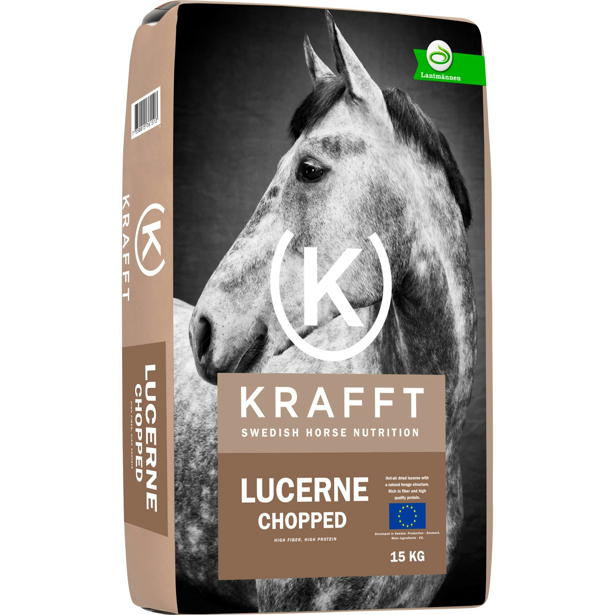 Krafft Lucerne Chopped, 15 kg