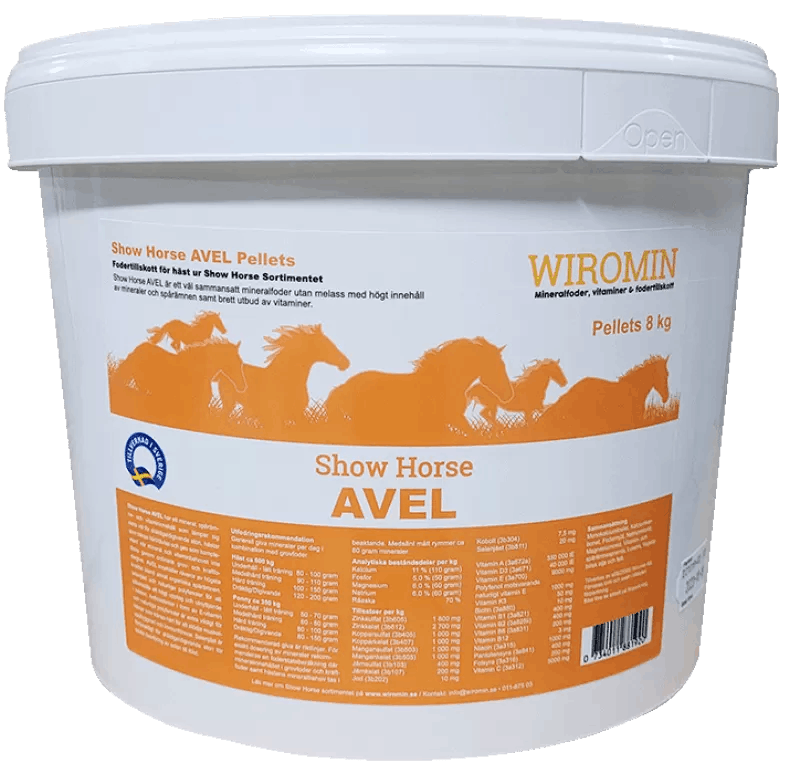 Show Horse Avel Mineralpellets, 8kg