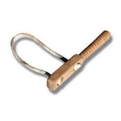 Brems med trähandtag, 24 cm