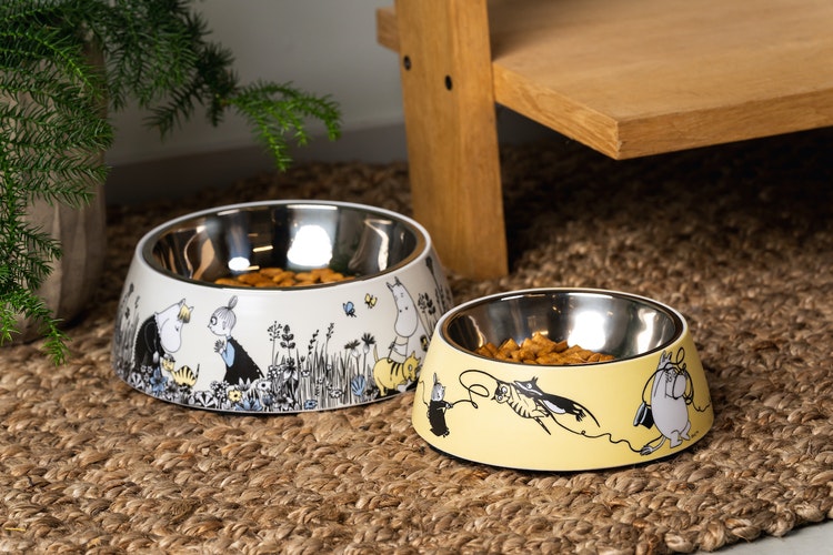 Moomin Pets food bowl, grey Large