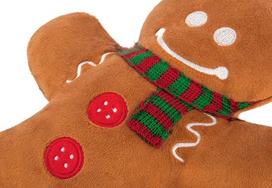 Hundleksak Gingerbread man